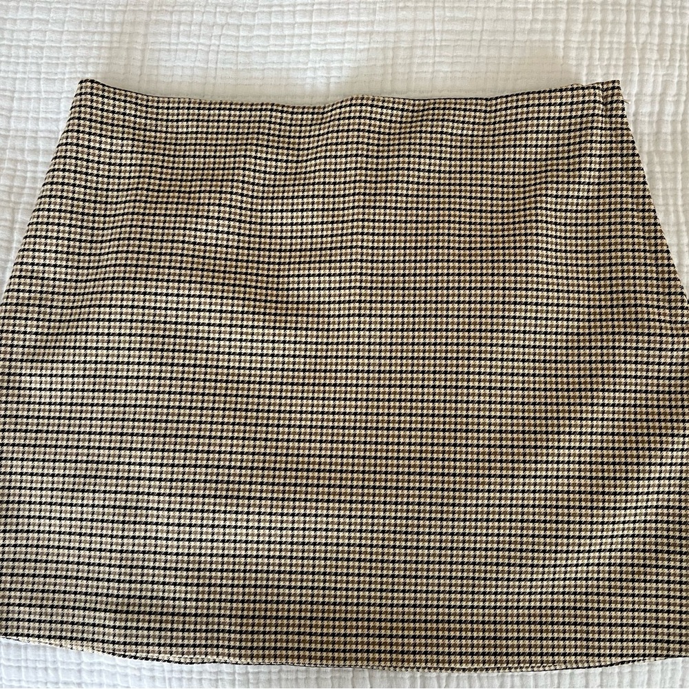 H&M plaid skirt
